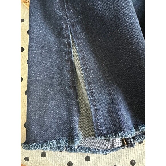 Lucky Brand Orta Premium Mid Rise Sweet Boot Side Slits Cropped Denim Jeans 2/26 - Picture 7 of 10